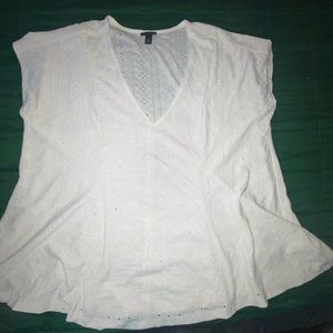 Torrid White Top Size 0